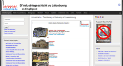 Desktop Screenshot of industrie.lu